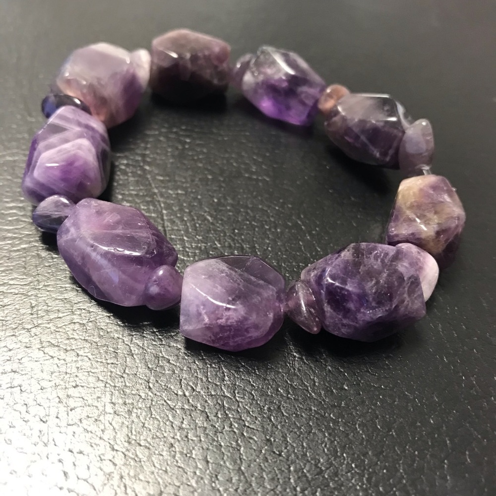 Amethyst bracelet